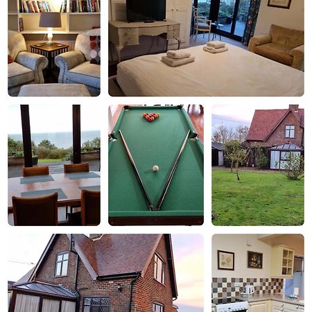 Spacious Detached Home With Beautiful Seaviews, Sleeps 6 Trimingham Esterno foto