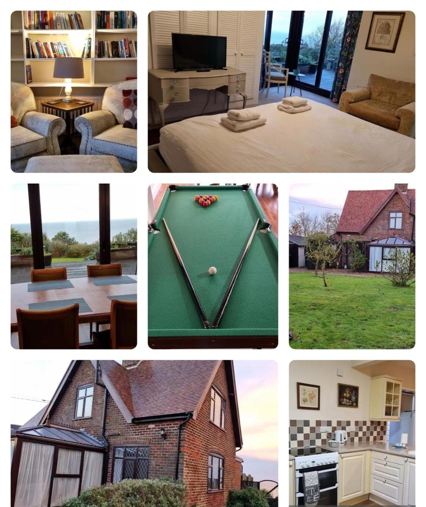 Spacious Detached Home With Beautiful Seaviews, Sleeps 6 Trimingham Esterno foto